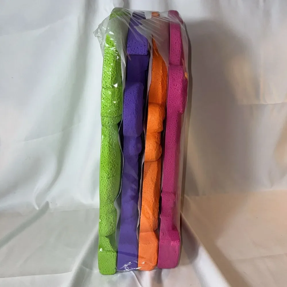 New 4 Pack Colorful Halloween Decorative Tombstones Foam Set Of‎ 4